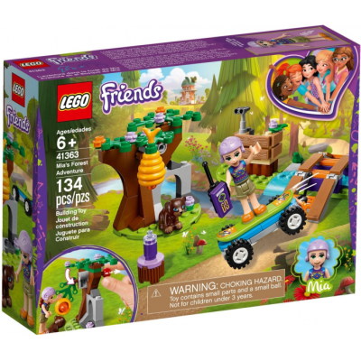 LEGO FRIENDS L'aventure dans la forêt de Mia 2019
